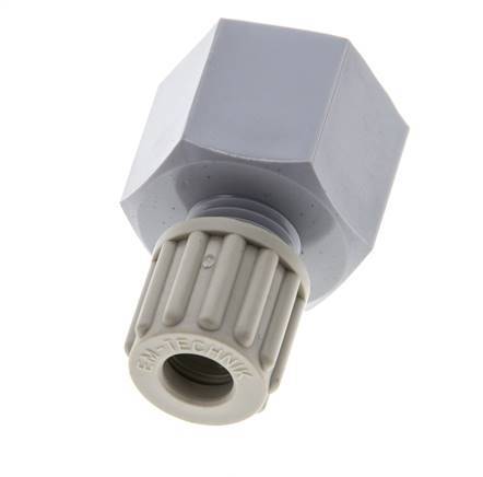 8x6mm & G1/2'' PA Straight Compression Fitting with Female Threads 10 bar