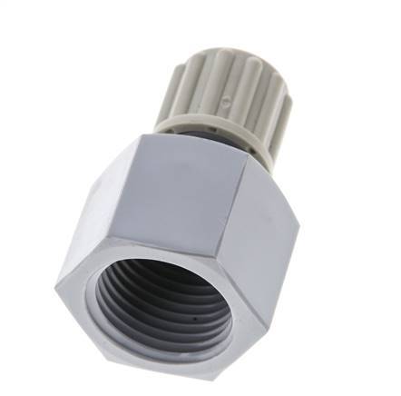 8x6mm & G1/2'' PA Straight Compression Fitting with Female Threads 10 bar