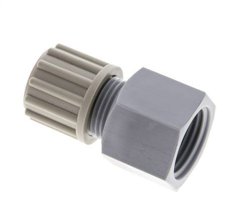 12x10mm & G1/2'' PA Straight Compression Fitting with Female Threads 10 bar