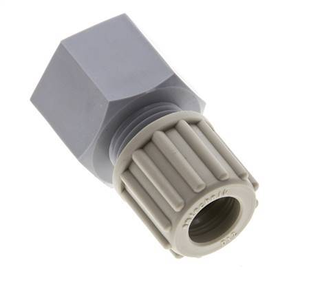 12x10mm & G1/2'' PA Straight Compression Fitting with Female Threads 10 bar