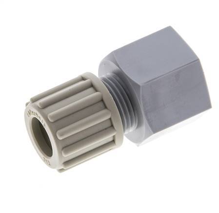 12x10mm & G1/2'' PA Straight Compression Fitting with Female Threads 10 bar