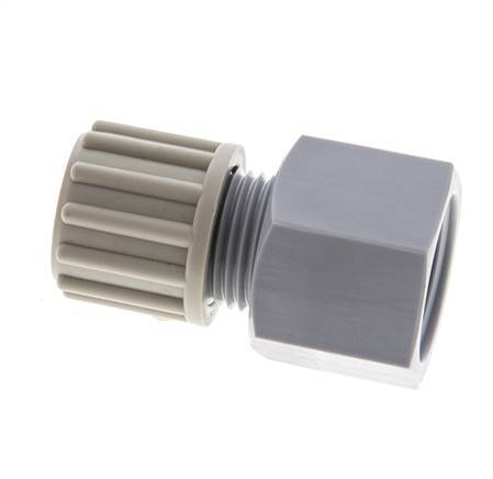 12x10mm & G1/2'' PA Straight Compression Fitting with Female Threads 10 bar