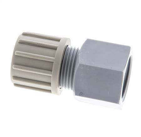 14x12mm & G1/2'' PA Straight Compression Fitting with Female Threads 10 bar