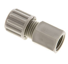 8x6mm & G1/4'' PP Straight Compression Fitting with Female Threads 10 bar