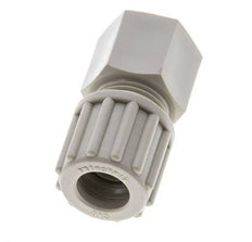 12x10mm & G1/4'' PP Straight Compression Fitting with Female Threads 10 bar