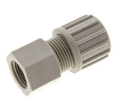 14x12mm & G3/8'' PP Straight Compression Fitting with Female Threads 10 bar