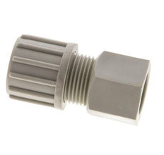 14x12mm & G3/8'' PP Straight Compression Fitting with Female Threads 10 bar