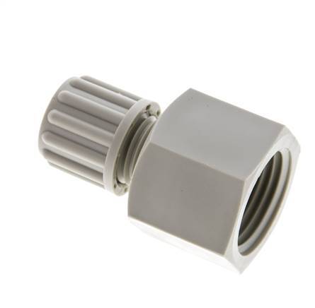8x6mm & G1/2'' PP Straight Compression Fitting with Female Threads 10 bar