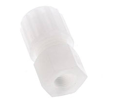 8x6mm & G1/8'' PVDF Straight Compression Fitting with Female Threads 10 bar
