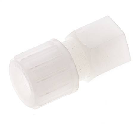 14x12mm & G1/4'' PVDF Straight Compression Fitting with Female Threads 10 bar