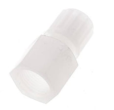 10x8mm & G3/8'' PVDF Straight Compression Fitting with Female Threads 10 bar
