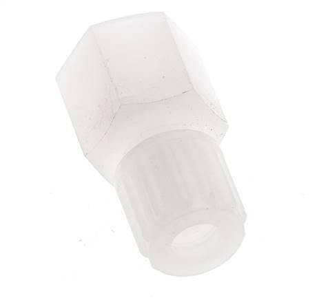 14x12mm & G3/8'' PVDF Straight Compression Fitting with Female Threads 10 bar
