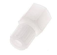 14x12mm & G3/8'' PVDF Straight Compression Fitting with Female Threads 10 bar