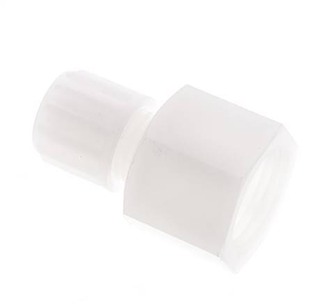 8x6mm & G1/2'' PVDF Straight Compression Fitting with Female Threads 10 bar