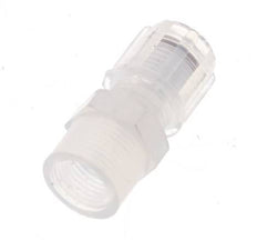 6x4mm & G1/8'' PFA Straight Cutting Fitting with Female Threads 10 bar