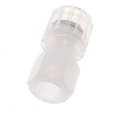 8x6mm & G1/8'' PFA Straight Cutting Fitting with Female Threads 10 bar