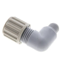 8x6mm & G1/8'' PA Elbow Compression Fitting with Male Threads 10 bar [2 Pieces]