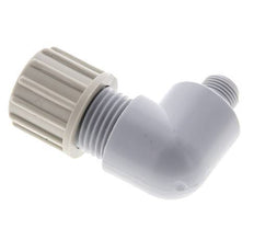 10x8mm & G1/8'' PA Elbow Compression Fitting with Male Threads 10 bar [2 Pieces]