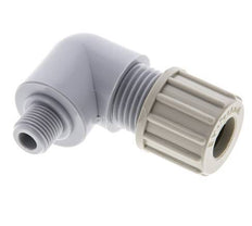 10x8mm & G1/8'' PA Elbow Compression Fitting with Male Threads 10 bar [2 Pieces]