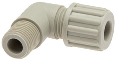 6x4mm & G1/2'' PA Elbow Compression Fitting with Male Threads 10 bar [2 Pieces]