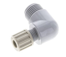 8x6mm & G1/2'' PA Elbow Compression Fitting with Male Threads 10 bar
