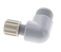 8x6mm & G1/2'' PA Elbow Compression Fitting with Male Threads 10 bar