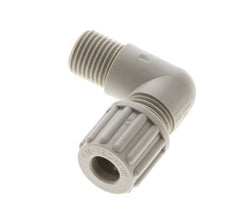 8x6mm & G1/4'' PP Elbow Compression Fitting with Male Threads 10 bar