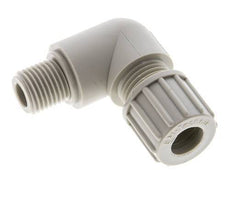 10x8mm & G1/4'' PP Elbow Compression Fitting with Male Threads 10 bar