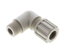 12x10mm & G3/8'' PP Elbow Compression Fitting with Male Threads 10 bar