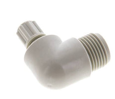 6x4mm & G1/2'' PP Elbow Compression Fitting with Male Threads 10 bar