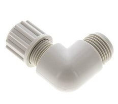 12x9mm & G1/2'' PP Elbow Compression Fitting with Male Threads 10 bar