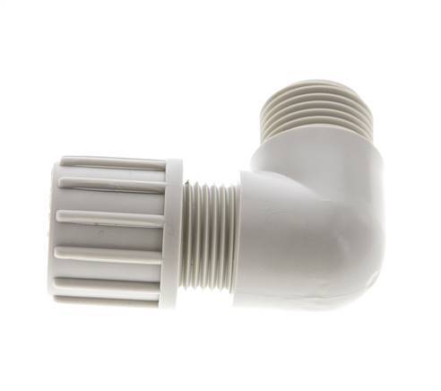 14x12mm & G1/2'' PP Elbow Compression Fitting with Male Threads 10 bar