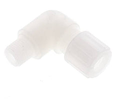 10x8mm & G1/4'' PVDF Elbow Compression Fitting with Male Threads 10 bar