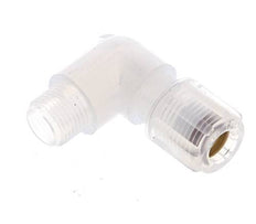 6x4mm & G1/8'' PFA Elbow Cutting Fitting with Male Threads 10 bar