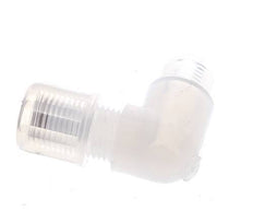 6x4mm & G1/8'' PFA Elbow Cutting Fitting with Male Threads 10 bar