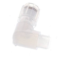 6x4mm & G1/8'' PFA Elbow Cutting Fitting with Male Threads 10 bar
