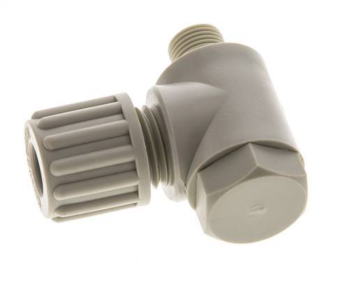 8x6mm & G1/8'' PP-Kompressionsverschraubung mit Außengewinde und Hohlschraube 10 bar