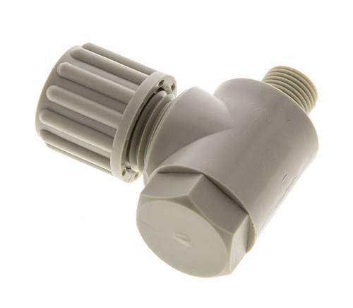 8x6mm & G1/8'' PP-Kompressionsverschraubung mit Außengewinde und Hohlschraube 10 bar