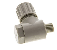 8x6mm & G1/8'' PP-Kompressionsverschraubung mit Außengewinde und Hohlschraube 10 bar
