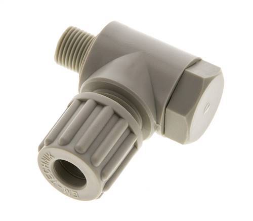 8x6mm & G1/8'' PP-Kompressionsverschraubung mit Außengewinde und Hohlschraube 10 bar