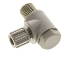 6x4mm & G1/4'' PP-Kompressionsverschraubung mit Außengewinde mit Hohlschraube 10 bar