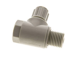 6x4mm & G1/4'' PP-Kompressionsverschraubung mit Außengewinde mit Hohlschraube 10 bar