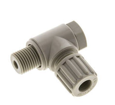 8x6mm & G1/4'' PP-Kompressionsverschraubung mit Außengewinde und Hohlschraube 10 bar