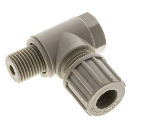 10x8mm & G1/4'' PP-Kompressionsverschraubung mit Außengewinde mit Hohlschraube 10 bar