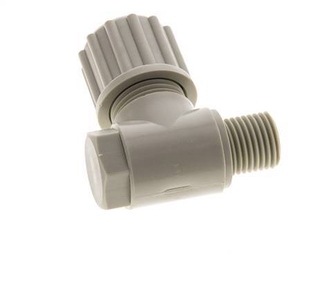 12x10mm & G1/4'' PP-Kompressionsverschraubung mit Außengewinde mit Hohlschraube 10 bar