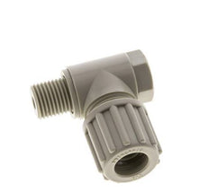 12x10mm & G1/4'' PP-Kompressionsverschraubung mit Außengewinde mit Hohlschraube 10 bar