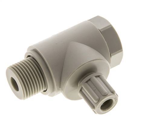 6x4mm & G3/8'' PP-Kompressionsverschraubung mit Außengewinde mit Hohlschraube 10 bar