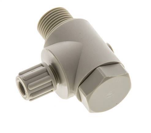 6x4mm & G3/8'' PP-Kompressionsverschraubung mit Außengewinde mit Hohlschraube 10 bar