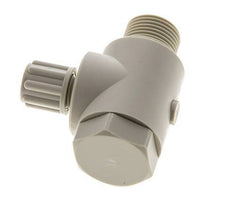 6x4mm & G3/8'' PP-Kompressionsverschraubung mit Außengewinde mit Hohlschraube 10 bar