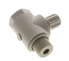 6x4mm & G3/8'' PP-Kompressionsverschraubung mit Außengewinde mit Hohlschraube 10 bar